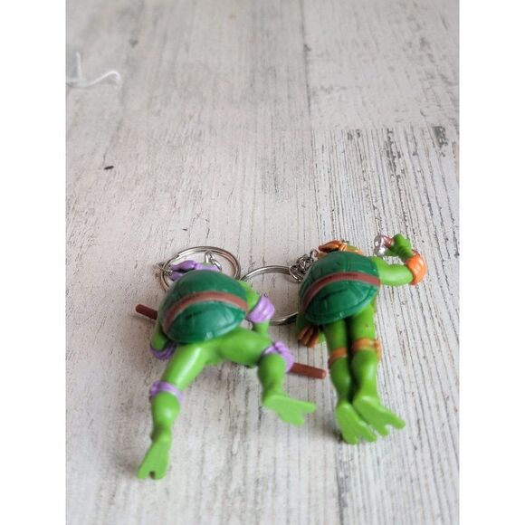 Teenage Mutant Donatello Michelangelo Ninja Turtles keychain 2015 - Picture 6 of 7
